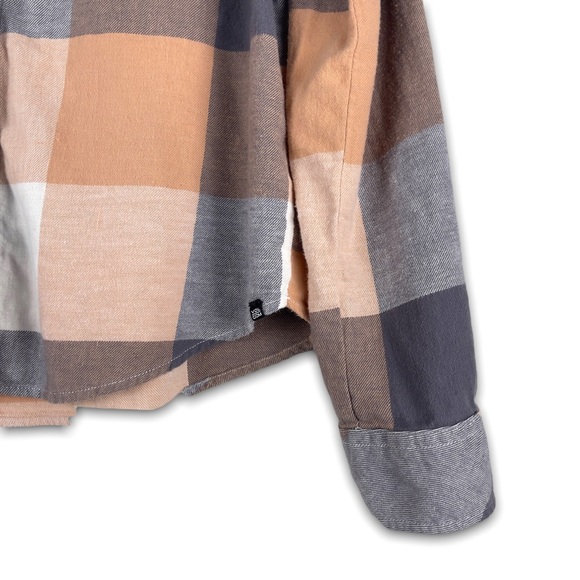 Volcom long sleeve plaid flannel button up shirt size small - Picture 3 of 11